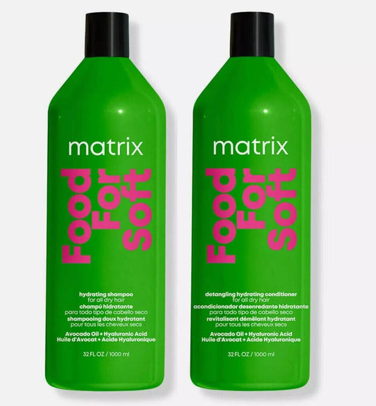 Matrix Food For Soft Hydrating Shampoo & Conditioner For All Dry Hair 33.8 oz