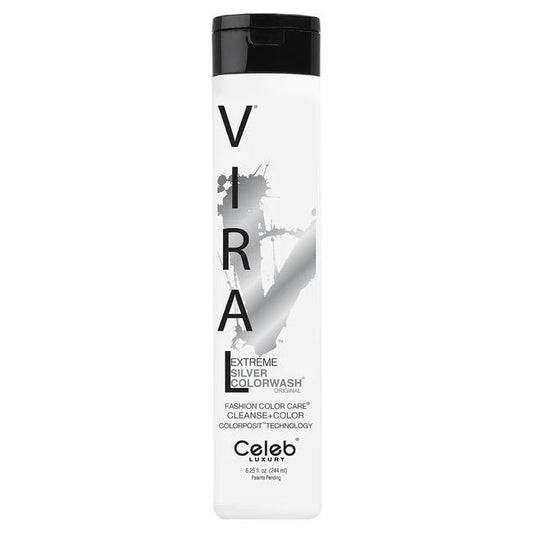Celeb Luxury VIRAL COLORWASH, EXTREME SILVER, 8.25oz.
