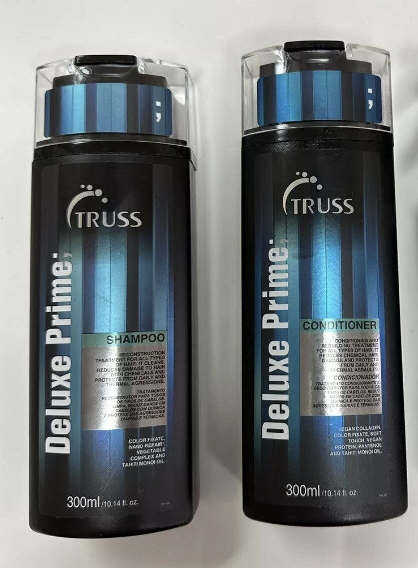TRUSS Deluxe Prime Shampoo and Conditioner Set Bundle