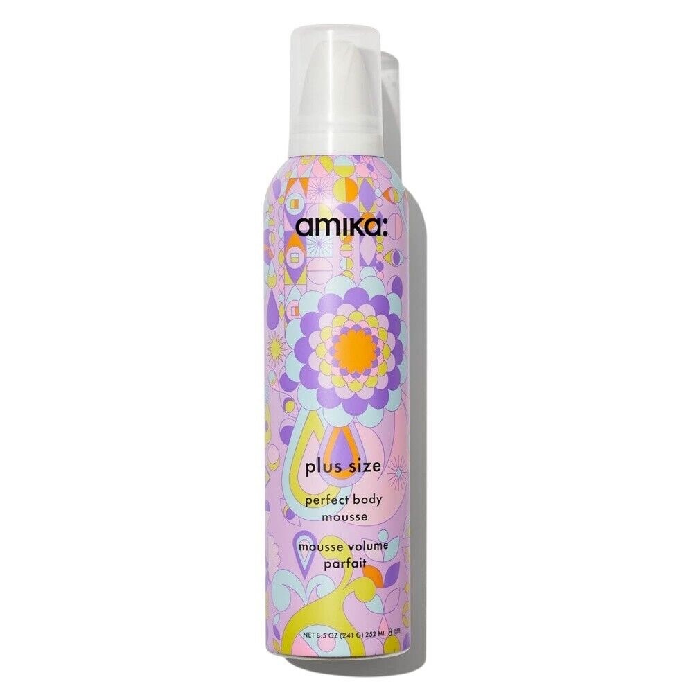 AMIKA Plus Size Volume & Body Mousse 8.5 oz / 252 mL - Brand New Fresh