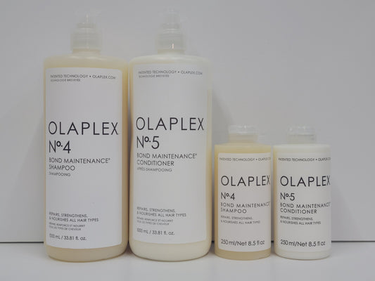 Olaplex Liter Duo and Retail Duo Deal Shampoo and Conditioner