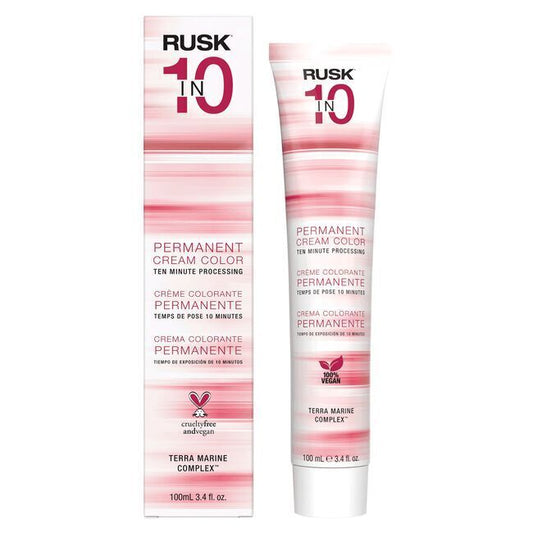 Rusk in 10 Ten Minute Permanent Hair Color 3.4 oz CHOOSE YOUR SHADES!