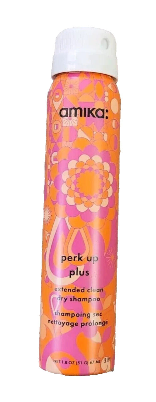 Amika Perk Up Plus Extended Dry Shampoo Travel Size 1.8 Oz