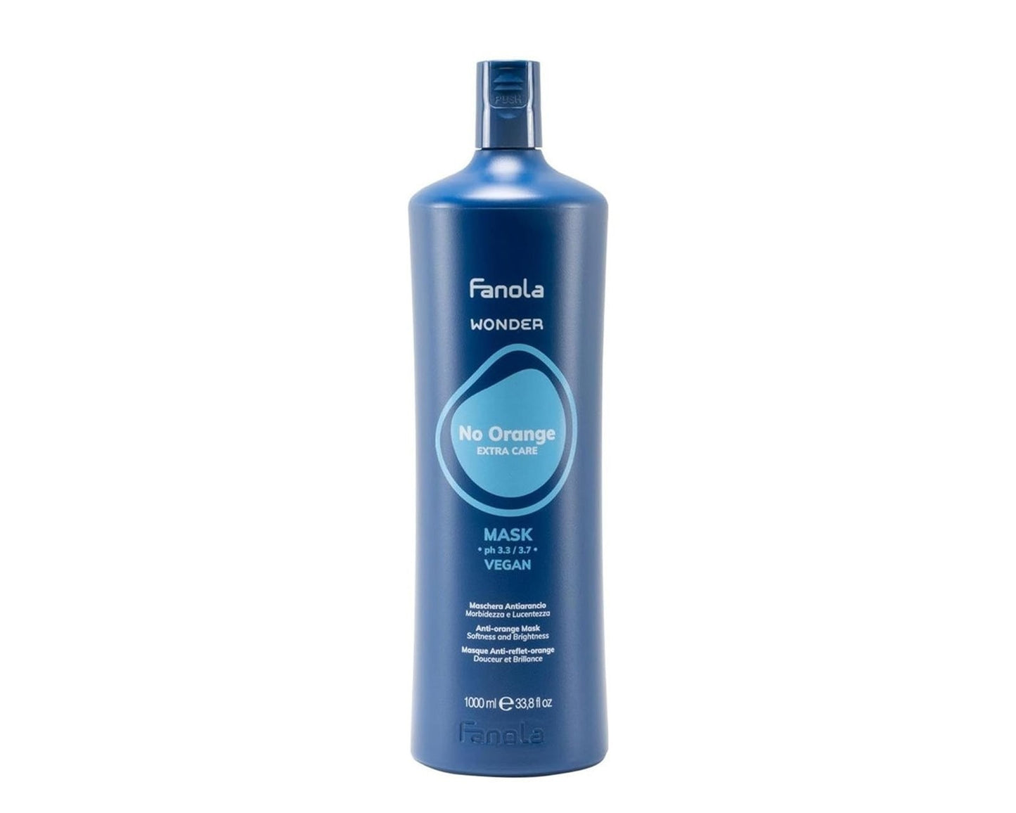 Fanola Wonder No Orange Hair Mask -Banishing Unwanted Orange Tones - 33.8 fl oz
