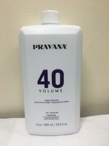 Pravana Creme Developer Volume 10,20,30,40 Liter size