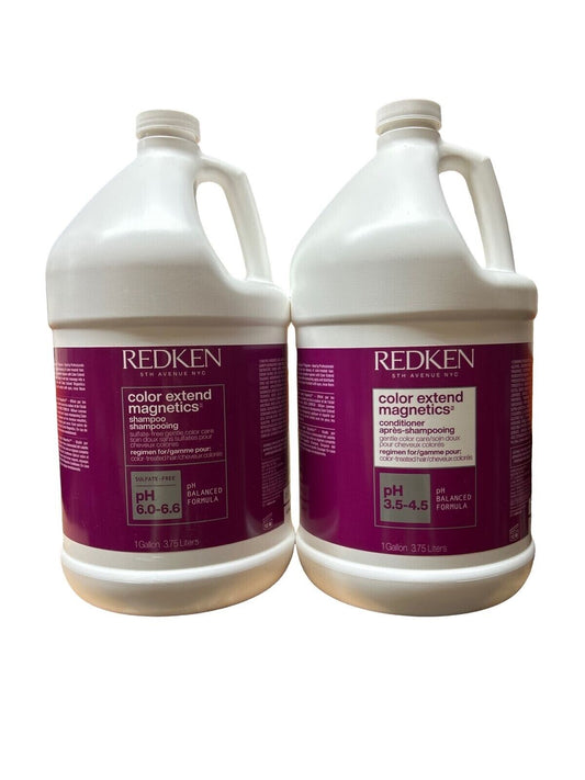 Redken DUO Color Extend Magnetics Shampoo and Conditioner 1 Gallon