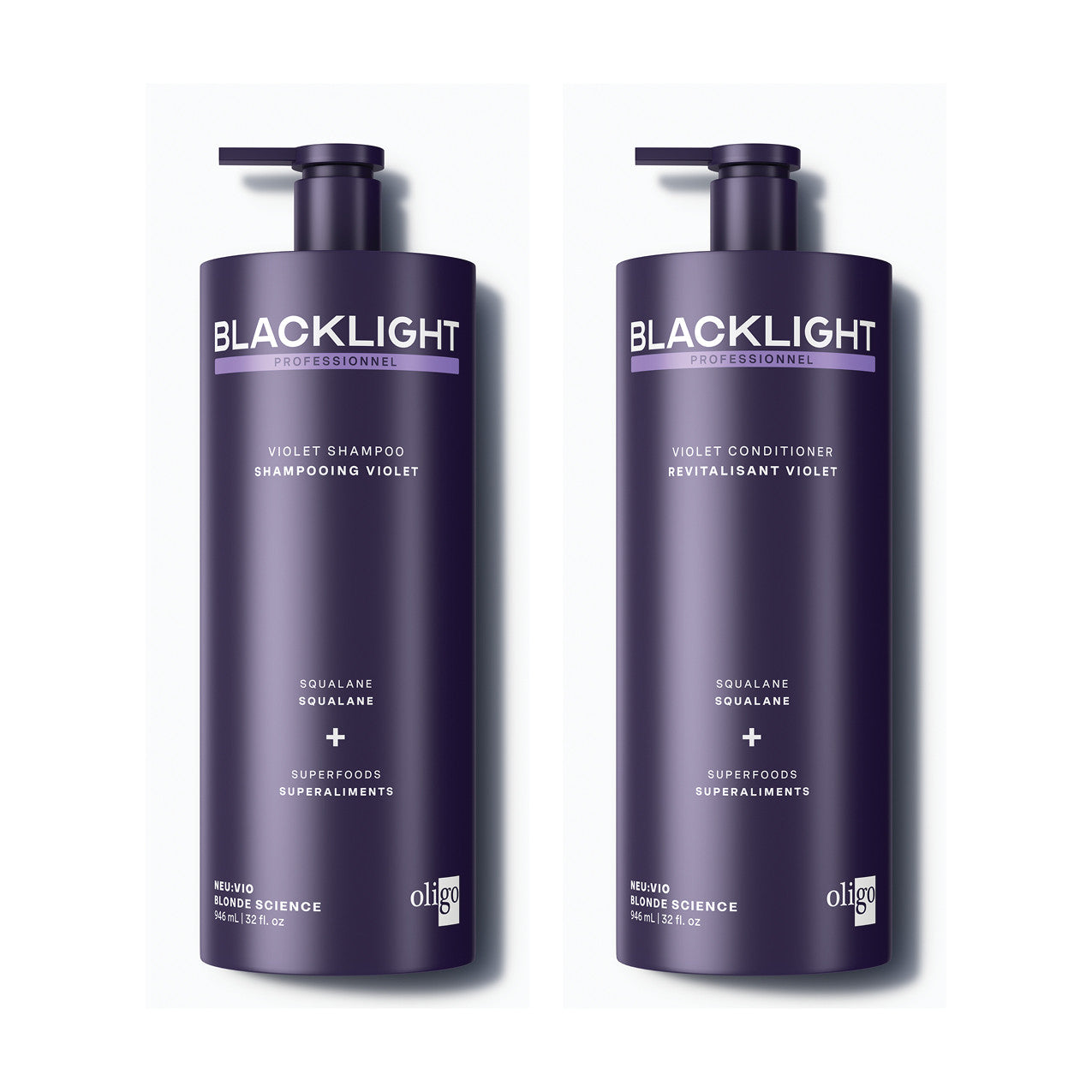 Oligo Blacklight Blonde Science NEU:VIO Pro Liter Duo