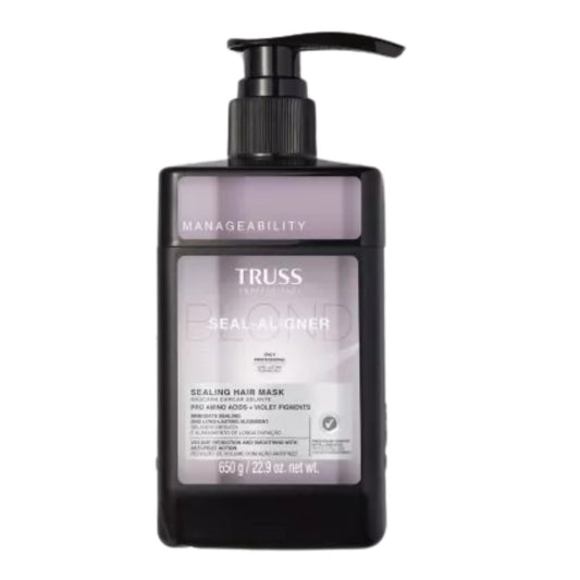 TRUSS Seal Aligner Blond 650ml / 21.97 fl.oz | Cuticle Sealer for Blondes | Anti