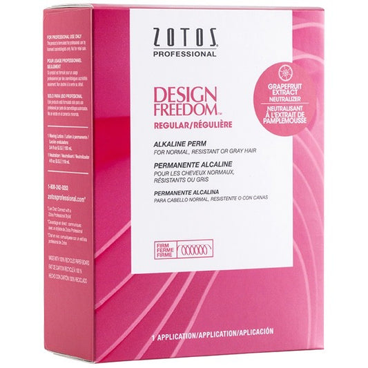 Zotos Design Freedom Regular Alkaline Perm/Normal,Resistant Or Gray Hair