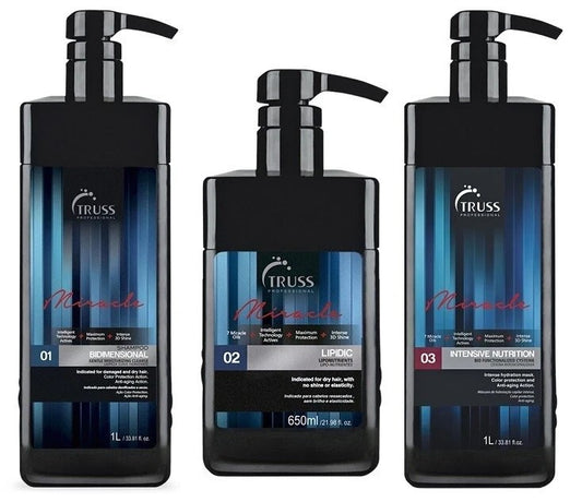 TRUSS Miracle Fast Repair Kit | Instant Hair Repair & Strengthening System