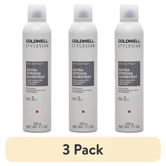 3 PACK Goldwell StyleSign Hold 4 Strong Hairspray 300ml