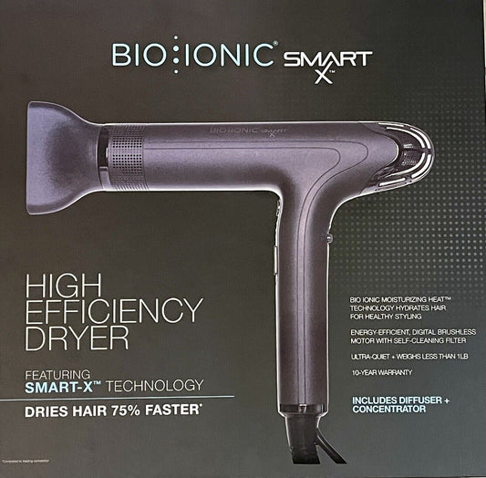 Bio Ionic SMART-X High Efficiency Dryer Includes Diffuser + Concentrator: Brand