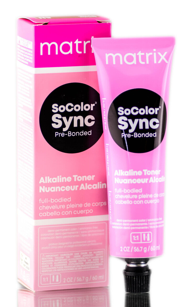 MATRIX SoColor Sync Alkaline Toners  2oz Choose any shade