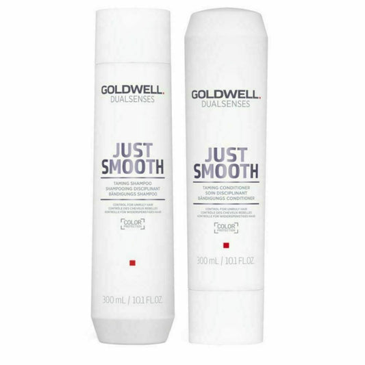 Goldwell Dualsenses Just Smooth Taming Shampoo & Conditioner 10.1oz Duo