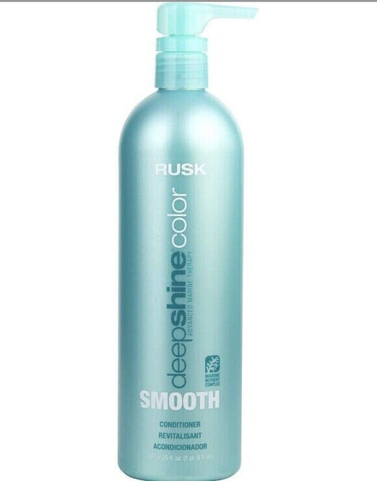 NEW - Rusk Deepshine Color Smooth Conditioner 25 oz Pump Bottle