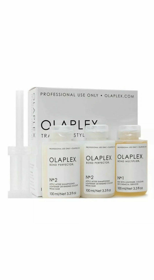 Olaplex Traveling Stylist Kit (includes 1 # 1 and 2 # 2, 3 oz Each) Sealed