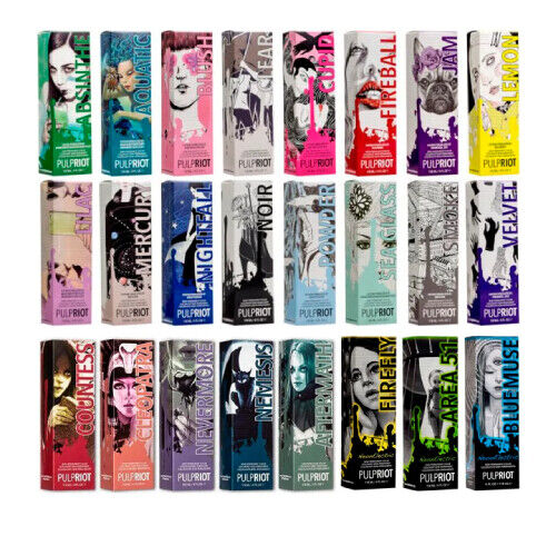 Pulp Riot Semi-Permanent Haircolor 4 oz (CHOOSE YOUR COLOR)