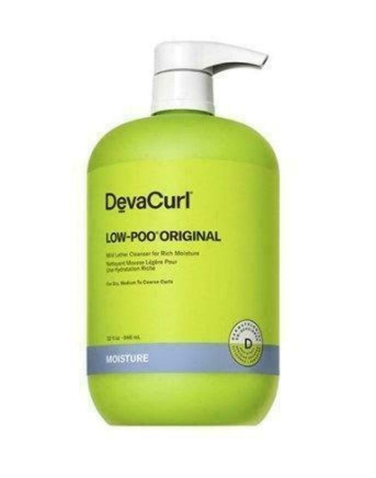 DEVA CURL LOW-POO ORIGINAL MILD LATHER CLEANSER Liter