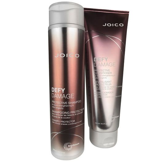 Joico Defy Damage Protective Shampoo 10.1 oz & Conditioner 8.5 oz Duo For Hai...