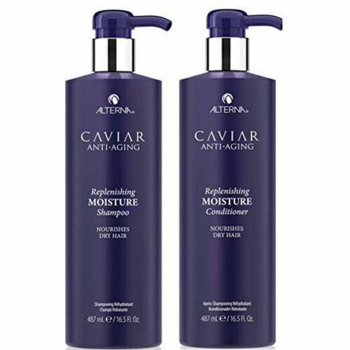 Alterna CAVIAR Anti-Aging Replenishing Moisture Shampoo & Conditioner 16.5 Oz