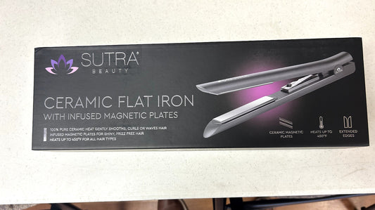 Sutra Ceramic Flat Iron with Infused Magnetic Plates