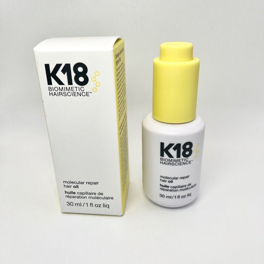 K18 MOLECULAR REPAIR HAIR OIL 1 fluid oz. New In Box