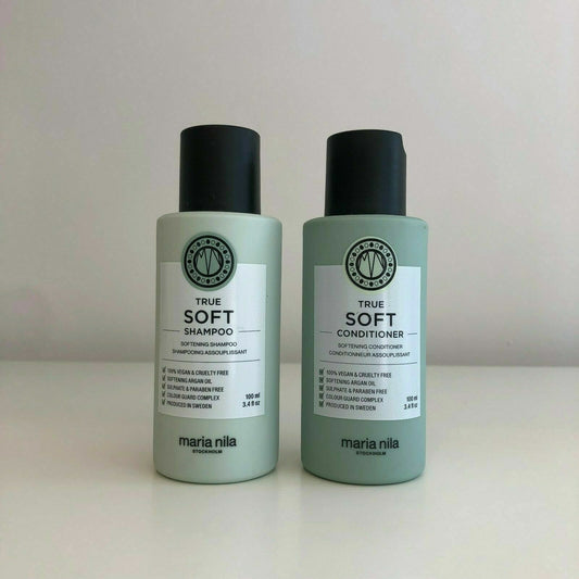 Maria Nila True Soft Shampoo Conditioner Duo 3.4 oz each