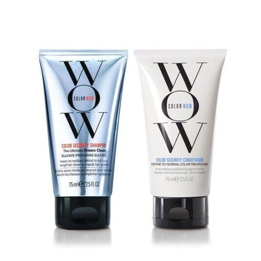 Color Wow Color Security Shampoo and Conditioner Fine To Normal Hair 2.5 oz  DUO