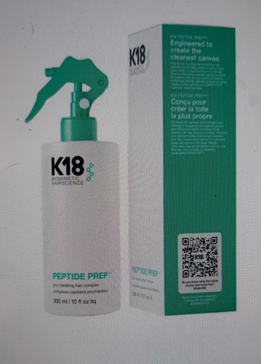 K18 PEPTIDE PREP Pro Chelating Hair Complex 300ml/10 fl oz NEW