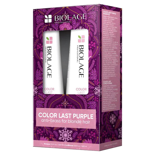 Matrix Biolage ColorLast PURPLE Shampoo and Conditioner 13.5 oz Set