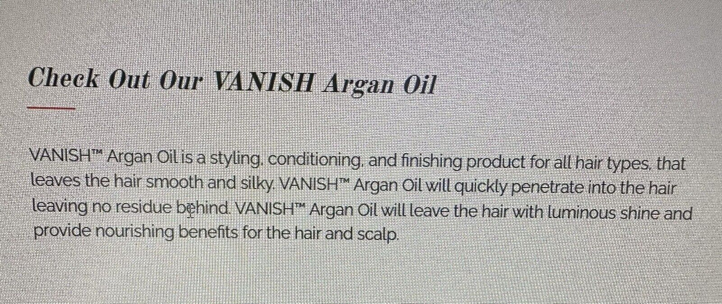 Vanish Argan Oil