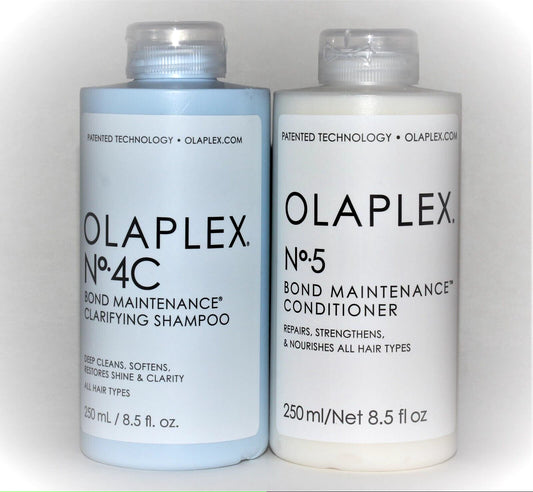 Olaplex No. 4C shampoo and No. 5 conditioner 8.5 oz.