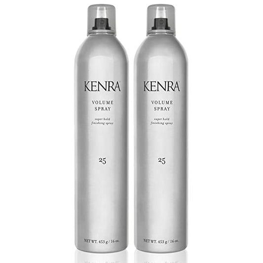 Kenra Volume Spray Hair Spray #25, 55% VOC, 16oz 2-Pack