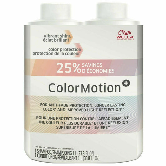 Wella Color Motion Shampoo & Conditioner Duo, 33.8 oz