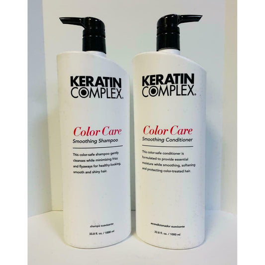 Keratin Complex Keratin Color Care Shampoo & Conditioner 33.8oz LITER DUO