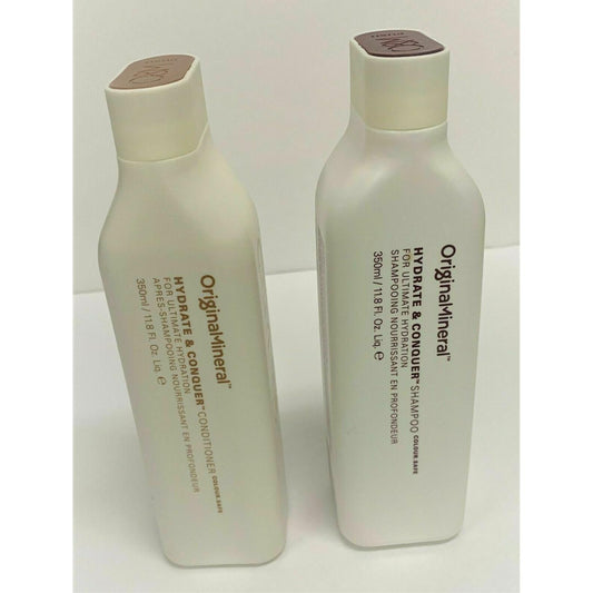 O&M Hydrate & Conquer Shampoo & Conditioner 11.8oz duo