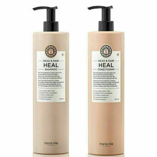 Maria Nila Head & Hair Heal Shampoo Conditioner Duo Pro Size 33.8 oz each