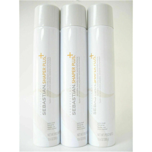 SEBASTIAN SHAPER PLUS HAIRSPRAY 10.6 OZ 3 Cans