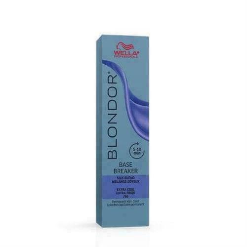 Wella Blondor Base Breaker Silk Blend Extra Cool /86 Pearl Violet Permanent Hair Color