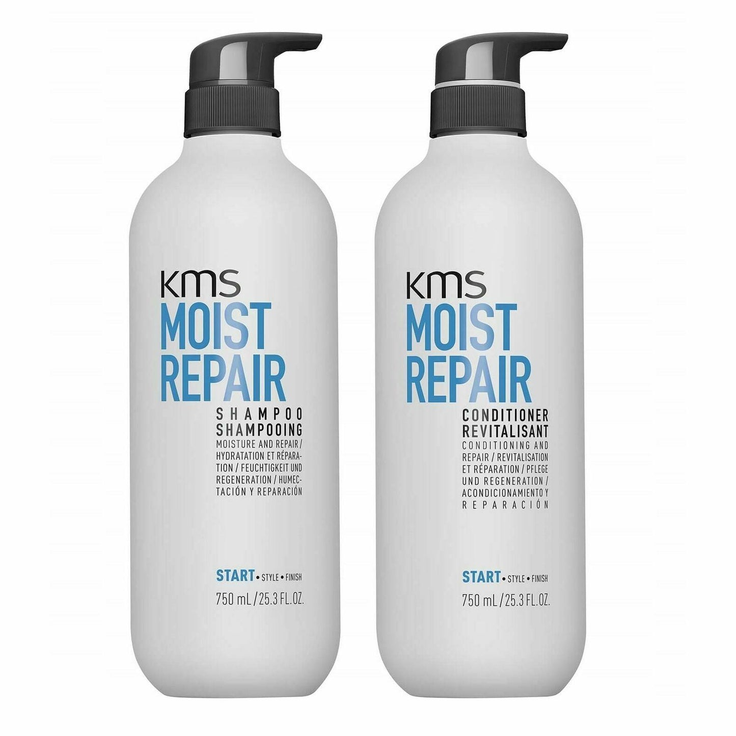 KMS California Moist Repair Shampoo & Conditioner Duo 25.3 oz set