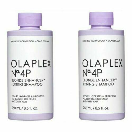 Olaplex No 4P Blonde Enhancer Toning Shampoo, 8.5 oz. 2 Pack 100% Authentic