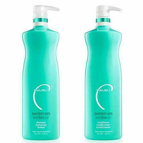 Malibu C Swimmers Shampoo & Conditioner Liter Duo Set