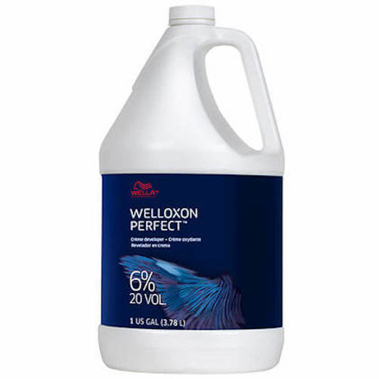 Wella Welloxon Perfect Crème Developer 20 Volume (6%) 128 oz, 1 Gal