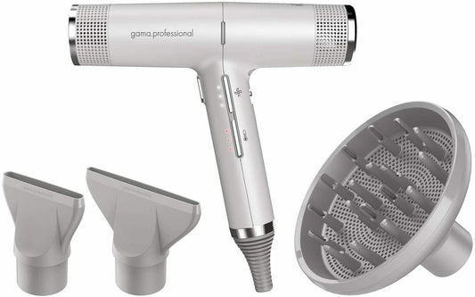 Gama Professional IQ Perfetto Hair Blow Dryer Silver/ Grey