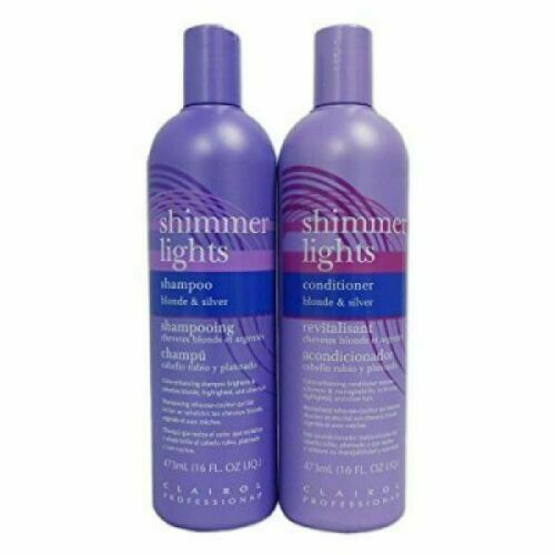 Clairol Shimmer Lights Shampoo and Conditioner 16 oz Duo