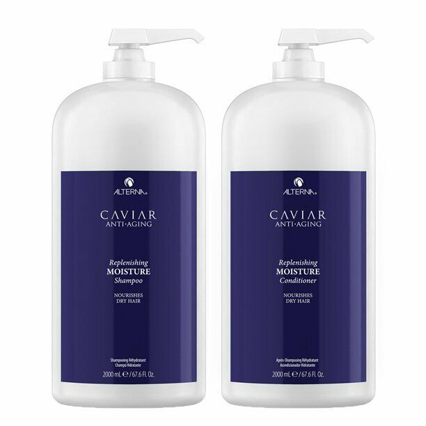 Alterna Caviar  Replenishing Moisture Shampoo & Conditioner 67.6 oz. DUO