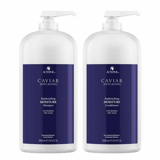 Alterna Caviar  Replenishing Moisture Shampoo & Conditioner 67.6 oz. DUO