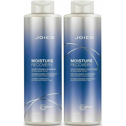 Joico Moisture Recovery Shampoo and Conditioner Liter Duo 33.8 oz