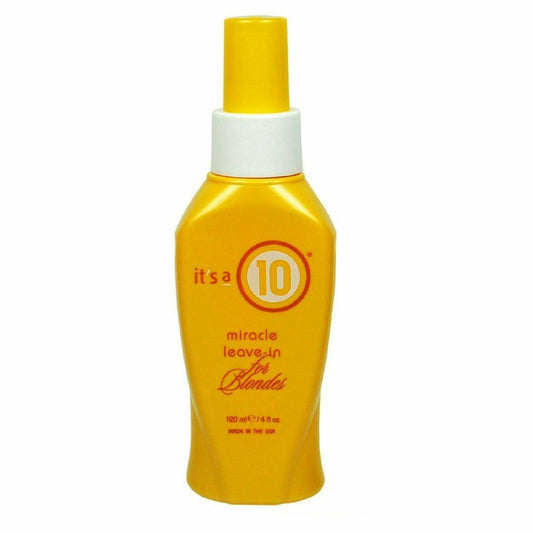 It's a 10 Blonde Miracle Leave in Treatment for Blond Hair 4 oz