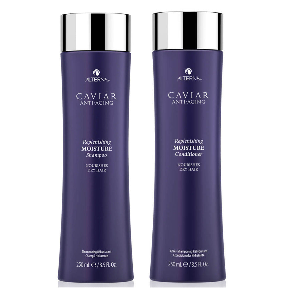 Alterna Caviar Anti-Aging Replenishing Moisture Shampoo & Conditioner DUO 8.5oz